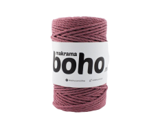 125 bavlnena snura boho staroruzova tmava