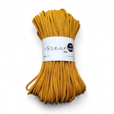 Bavlněná šňůra na šití 6mm/50m - OKROVÁ/P39
