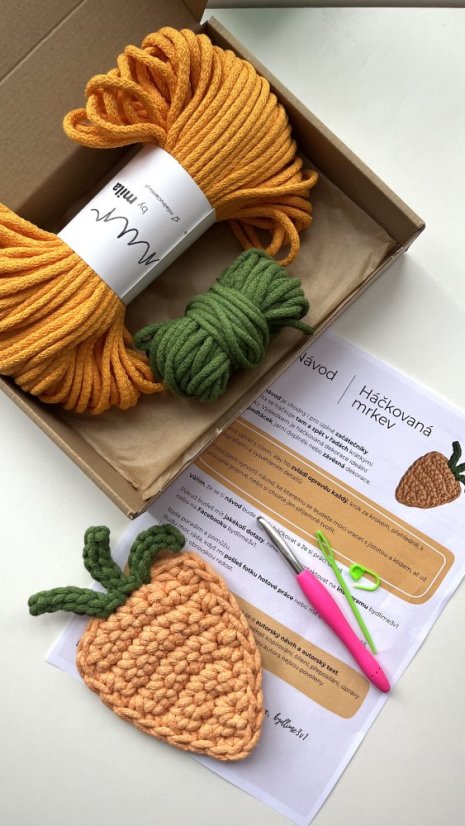 Háčkovací box - Mrkev