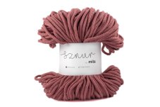 2779 bavlnena snura mila 3mm staroruzova tmava p24