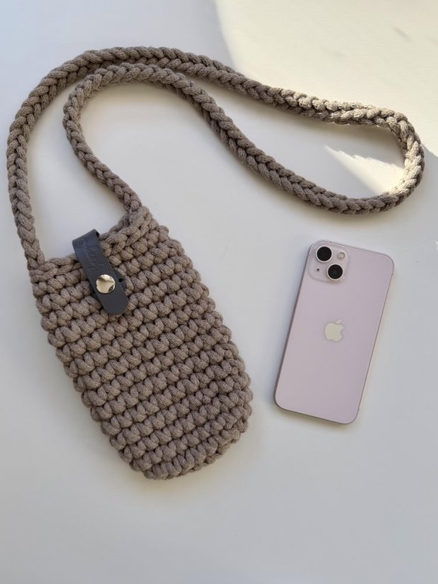 Kapsička na mobil - Cappuccino