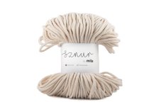 2635 bavlnena snura mila 3mm ecru prirodni p08