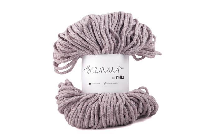 2800 bavlnena snura mila 3mm sedoruzova pm105