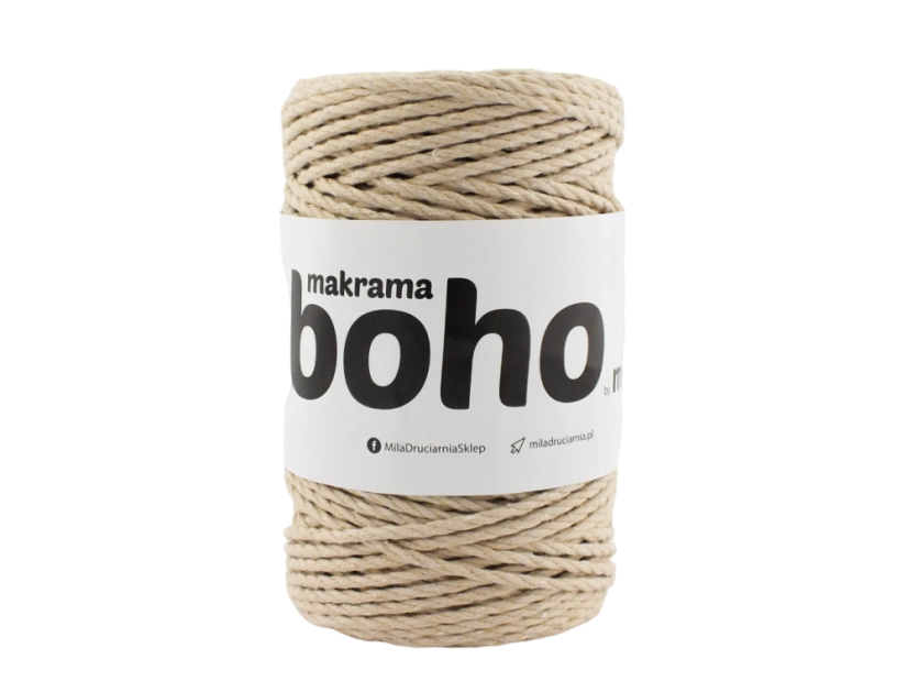 107 bavlnena snura boho piskova 107 bavlnena snura boho piskova
