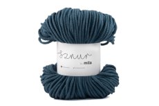 2746 bavlnena snura mila 3mm petrolejova p52