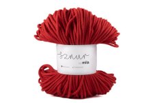 2626 bavlnena snura mila 3mm cervena p36