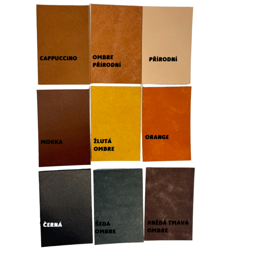 Cedulka Handmade 45x15mm (Barva Capuccino)