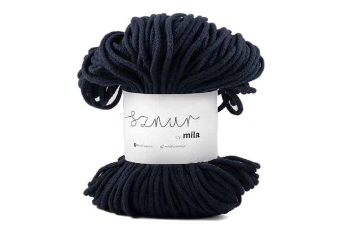 2647 bavlnena snura mila 3mm granatova p53
