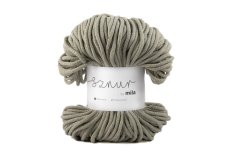 2743 bavlnena snura mila 3mm olivova jasna p49