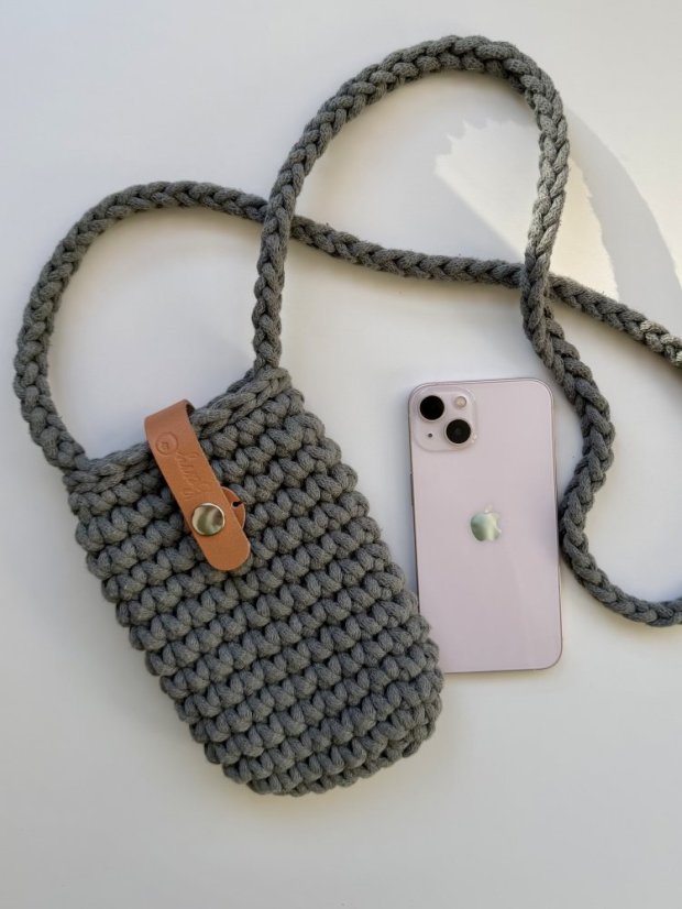 Kapsička na mobil - Khaki