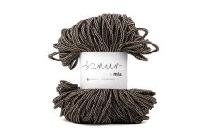 3196 bavlnena snura mila rainbow 5mm mrazena kava pm110