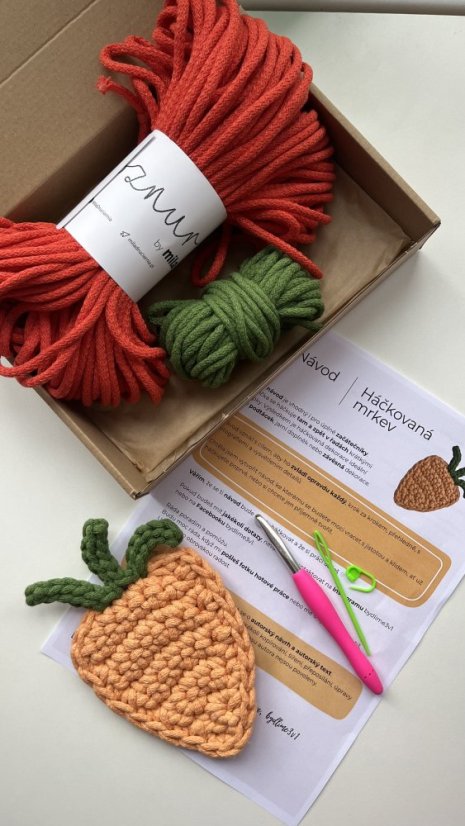 Háčkovací box - Mrkev