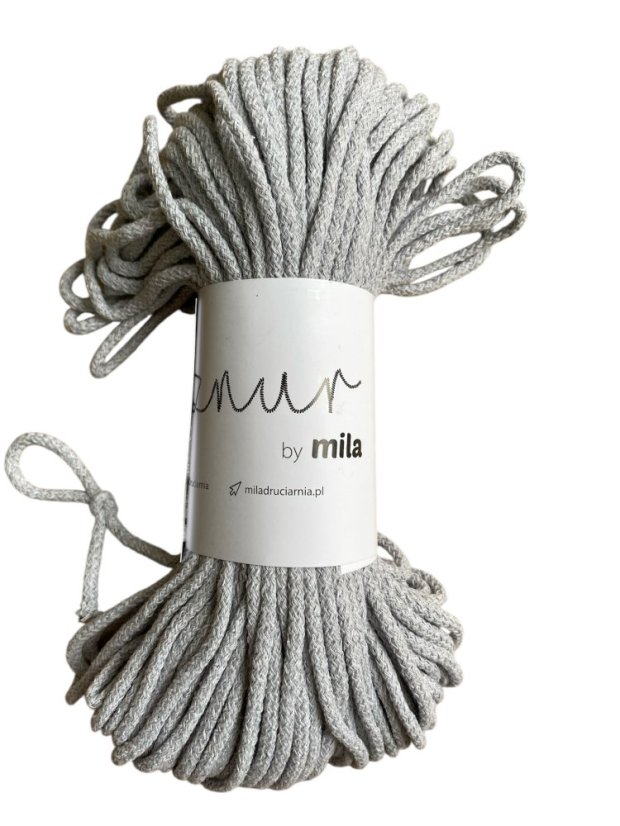 Navin 50m Mila 3mm šedá světlá Navin 50m Mila 3mm šedá světlá