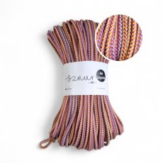 Bavlněná šňůra na šití 6mm/50m - MIX PODZIMNÍ ZÁPAD SLUNCE PMX02