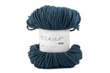 2746 bavlnena snura mila 3mm petrolejova p52