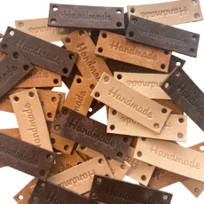 Cedulka Handmade 45x15mm (Barva Capuccino)